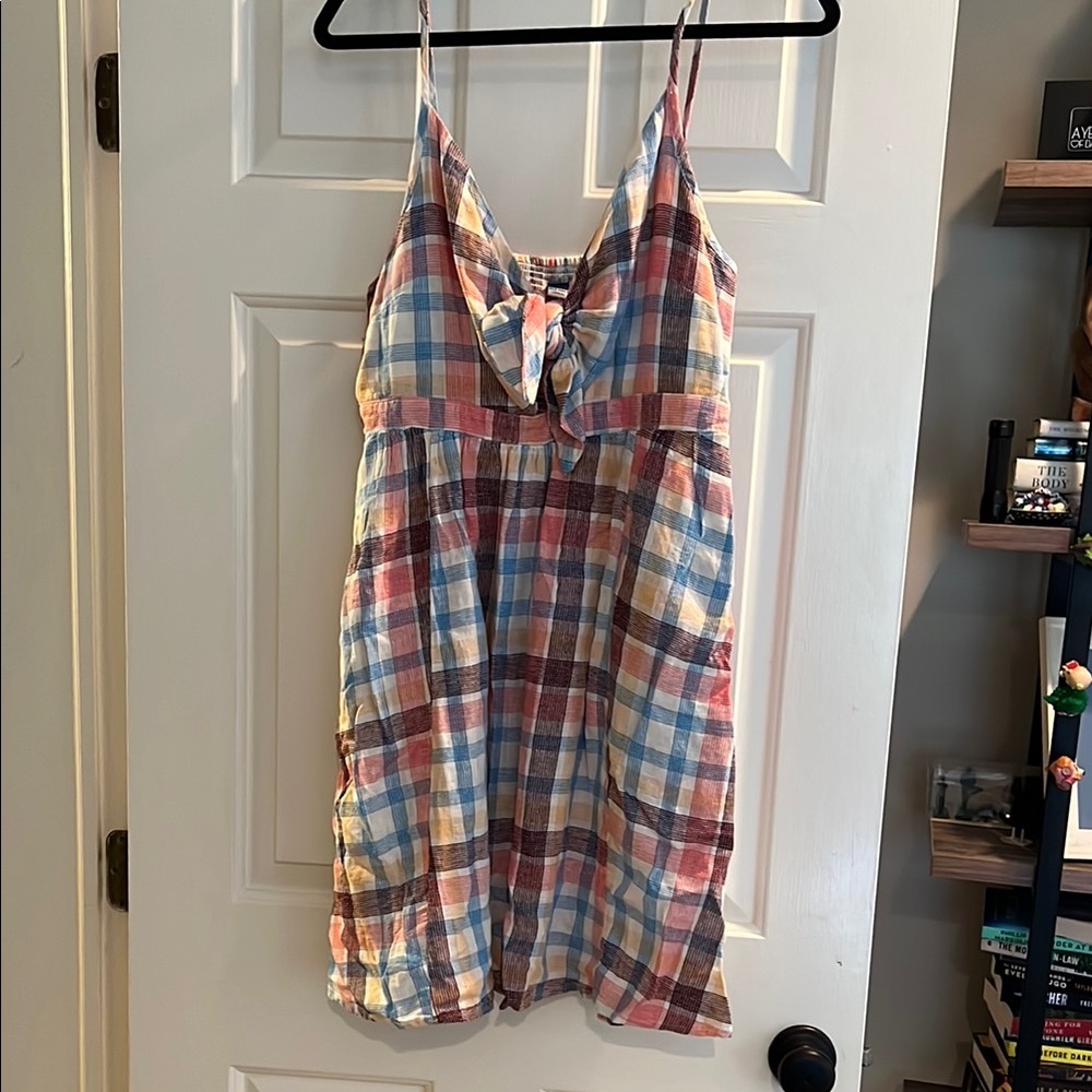 Old Navy plaid sundress size large
